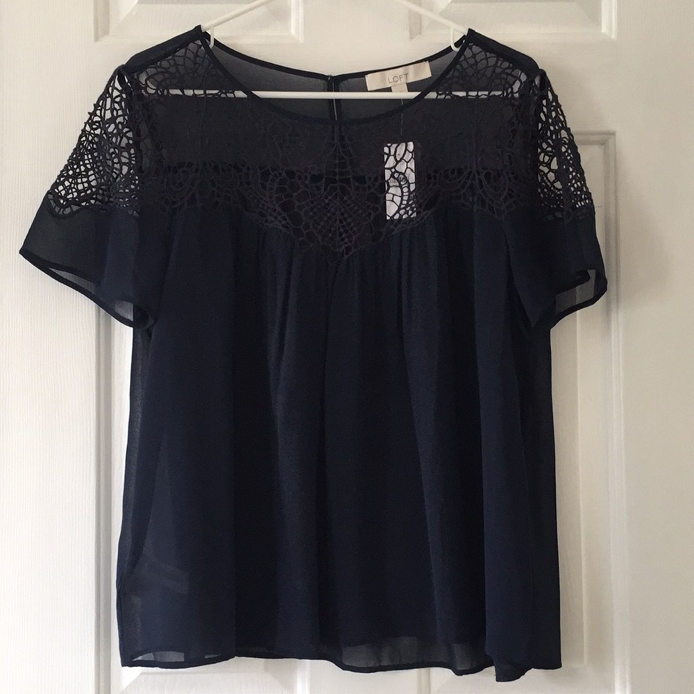 Sheer Blouse from Loft